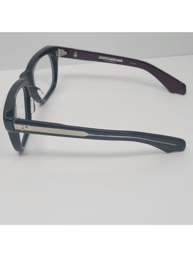 Jacques Marie Mage Yves Black Bloodstone Eyeglasses 476/500 Made In Japan Nib — image 7 of 8